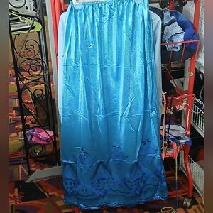 Stretchy dress, blue,one size fits most.brand new condition
